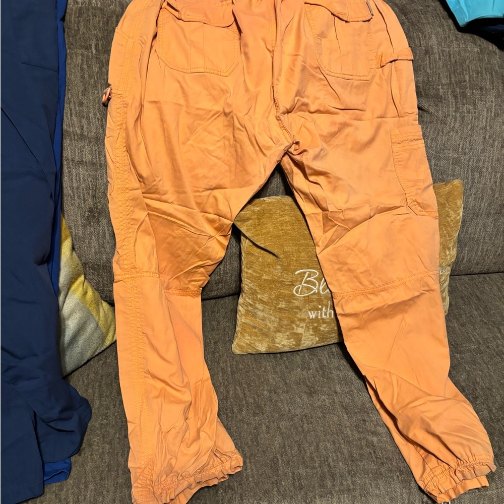 Orange pants